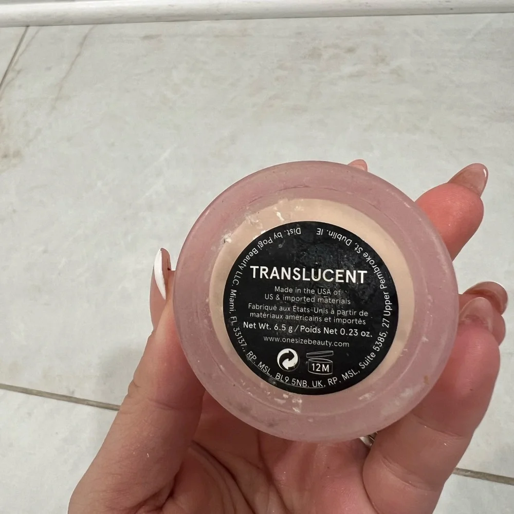 One Size Ultimate Setting Powder Translucent